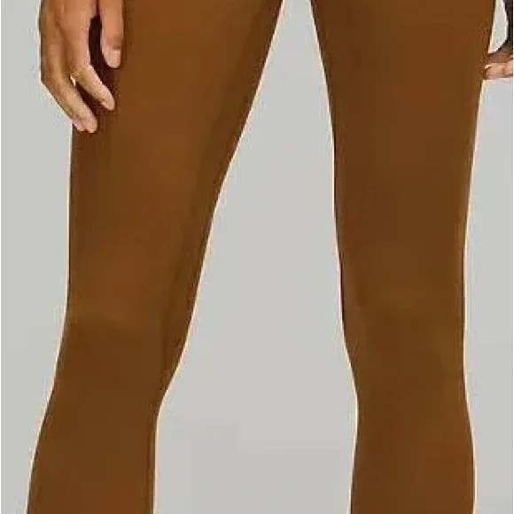 Lululemon Align Super High Rise copper leggings